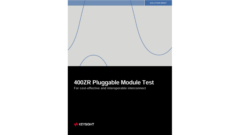 400ZR Pluggable Modules Test